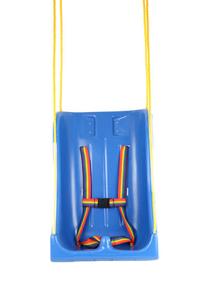 Skillbuilders Swing Seat with Rope shown with built-in pommel option