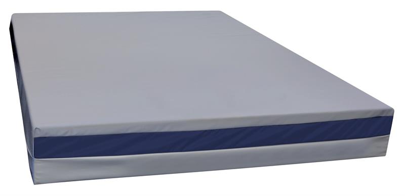 Bariatric Waterproof/incontinence Mattress|Deconstructed Bariatric mattress layers|Bariatric Waterproof/incontinence Mattress comes in twin, full, and queen sizes|Water resistant and odor resistant 8 inch mattress|CertiPUR-US certified flexible polyurethane foam