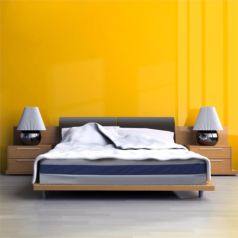 Bariatric Waterproof/incontinence Mattress|Deconstructed Bariatric mattress layers|Bariatric Waterproof/incontinence Mattress comes in twin, full, and queen sizes|Water resistant and odor resistant 8 inch mattress|CertiPUR-US certified flexible polyurethane foam