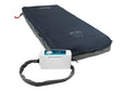 Protekt Aire 3600 System by Proactive Medical without raised perimeter|Protekt Aire 3600 System by Proactive Medical with 11" raised perimeter|20 individual air bladders provide ultimate pressure|Easy to use control unit provides alternating pressure and on/off switch