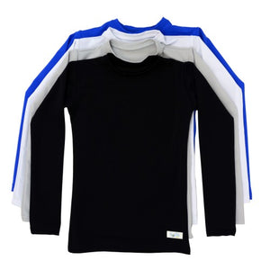 Kozie Clothes Plain And Simple Long Sleeve Compression in Navy Blue|Kozie Clothes Plain And Simple Long Sleeve Compression in Blush Pink|Kozie Clothes Plain And Simple Long Sleeve Compression in Navy Blue|Kozie Clothes Plain And Simple Long Sleeve Compression in Royal Blue|Kozie Clothes Plain And Simple Long Sleeve Compression in Deep Purple|Kozie Clothes Compression Shirt Size Chart