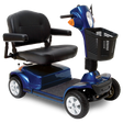 Maxima 4-Wheel Scooter by Pride Mobility in Viper Blue