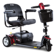 Go-Go Sport 3-Wheel by Pride Mobility with Red Shroud
