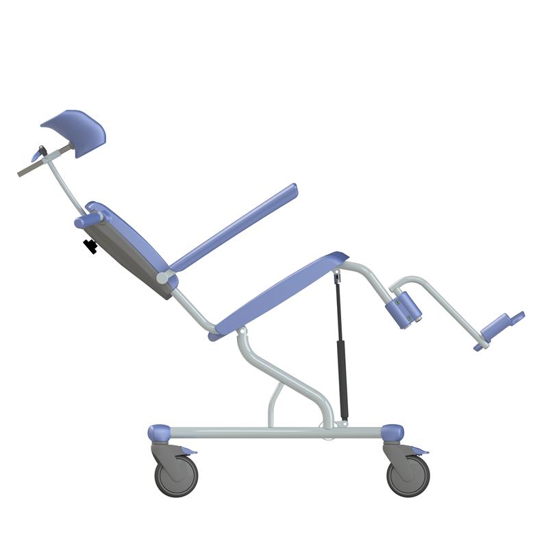 Lopital Nemo Tilt Shower Chair|Lopital Nemo Tilt Shower Chair|Lopital Nemo Tilt Shower Chair|Lopital Nemo Tilt Shower Chair - Comfort Legrests|Lopital Nemo Tilt Shower Chair - Locking Armrests|Lopital Nemo Tilt Shower Chair - Bed Pan|Lopital Nemo Tilt Shower Chair - Hip Belt