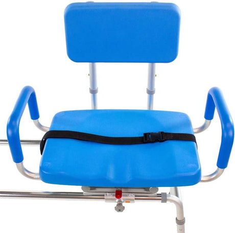 Bariatric Carousel Sliding Transfer Bench with Swivel Seat by Platinum Health
