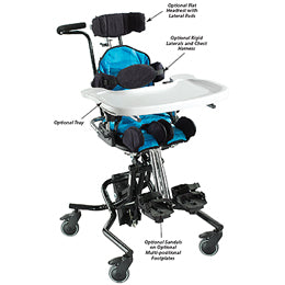 Leckey MYGO Seating System with accessories