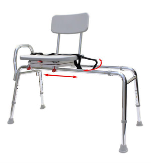 Eagle Health Swivel Sliding Transfer Bench|Eagle Health Swivel Sliding Transfer Bench|Eagle Health Swivel Sliding Transfer Bench