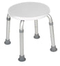 Adjustable Height Bath Stool By Drive Medical adjusts in 1" increments