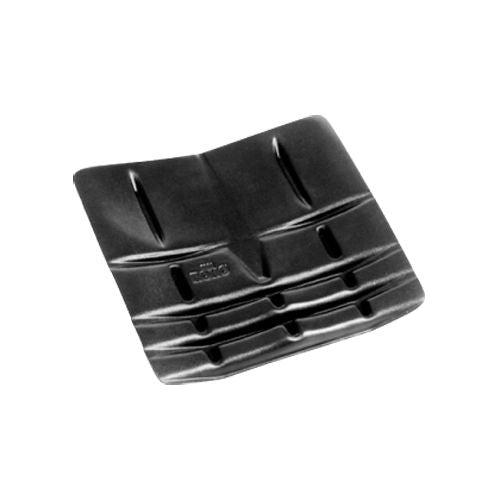 Roho High Profile Single Compartment Cushion without cover|Roho High Profile Single Compartment Cushion without cover side view|Roho High Profile Single Compartment Cushion with cover|Roho Contour Base is optional and can be used with Sling Seats|Roho Planar Solid Seat Insert slides into seat cushion for more firmness|Optional Privacy shield|Optional Privacy shield attaches on back of wheelchair