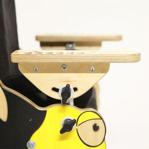 Optional Jenx Arm Rests are height and angle adjustable