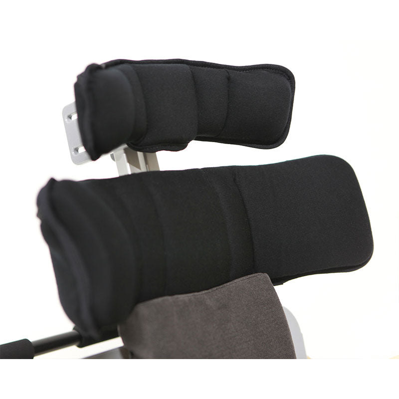 Optional Shoulder Protractor is curved and allows freedom of arm movement