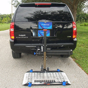 Lower the AL500 Universal Power Chair Lift for easy application
