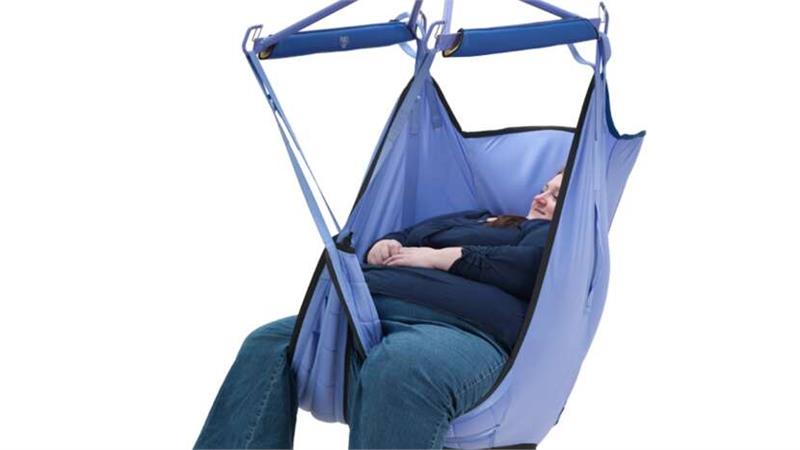 Arjohuntleigh Bariatric Deluxe Sling|Arjohuntleigh Bariatric Deluxe Sling|Bariatric Deluxe Padded Loop Sling for 4 point bariatric loop sling.|Arjo Bariatric Deluxe Padded Loop Sling for users with a large stomach.|Arjo Padded Loop Sling Sizes