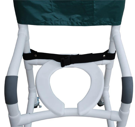 Shower Chair with 18 Inch Soft Elongated Deluxe Seat