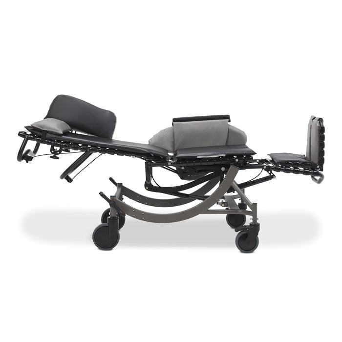 Fully reclined Synthesis Tilt Recliner Chair by Broda