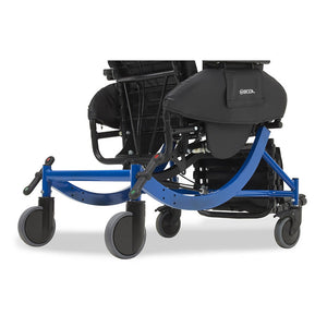 Tubular steel frame is strong and durable