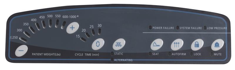 Med-Aire Plus Bariatric Alternating Pressure Mattress System|Med-Aire Plus Bariatric Alternating Pressure Mattress System Control