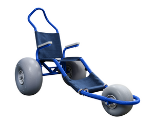Sand Rider Beach Wheelchair - Candy Blue/Blue