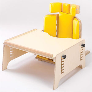 Smirthwaite Corner Chair|Smirthwaite Corner Chair with child|Corner chair is available in Rouge, Marigold and Eden|Optional Smirthwaite Table Tray provide plenty of play space