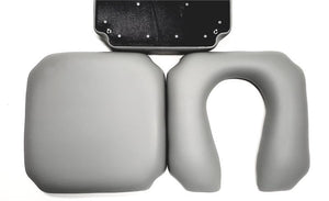 Stationary Shower Chair and Commode by Nuprodx Cushion with Pins