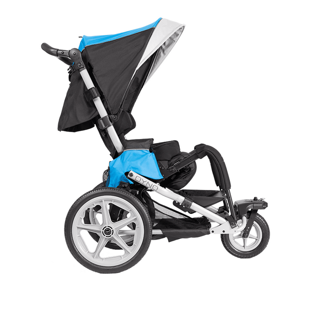 Side view of Leggero Dyno 3-Wheel Tilt Stroller