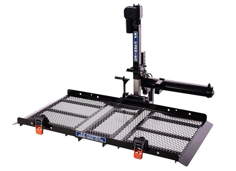 Auto Fold Up Electric Lift by EZ Carrier with swing away option