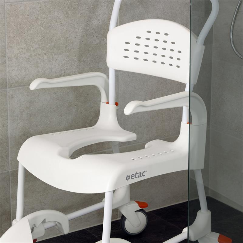Etac Shower Commode Chair in White