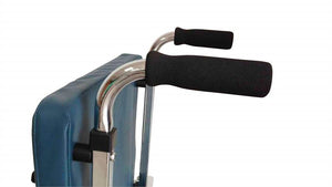 Optional Push Handles are to be used with the mobility base