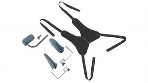 Optional Support Kit includes trunk harness, abductor, lateral supports
