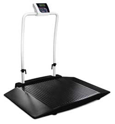 Dual Ramp Wheelchair Scale (350-10-3) by Rice Lake Weighing Systems