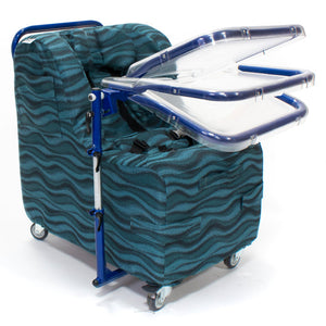 Opt. Feeding and Activity tray is angle adjustable