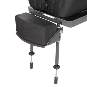 Footrest with adapter and footrest pad