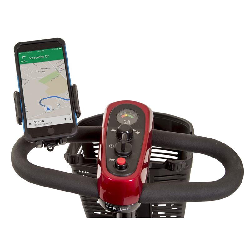 Golden Technologies Cell Phone Holder|Golden Technologies Cell Phone Holder holding phone