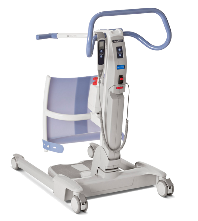 Arjohuntleigh Sara Flex Sit to Stand Patient Lift|Arjohuntleigh Sara Flex - Flexible Leg Support|Arjohuntleigh Sara Flex - Safe and Secure Lift|Arjohuntleigh Sara Flex - Safe and Secure Lift|Arjo Sara 3000 (Universal) Seated Transfer Sling|Arjohuntleigh Deluxe Comfort Sling