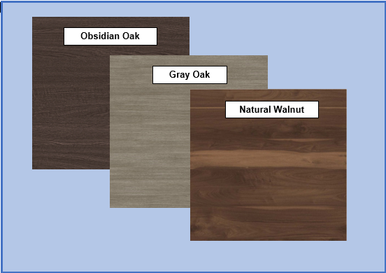 Head and footboard come standard and are available in beautiful finishes