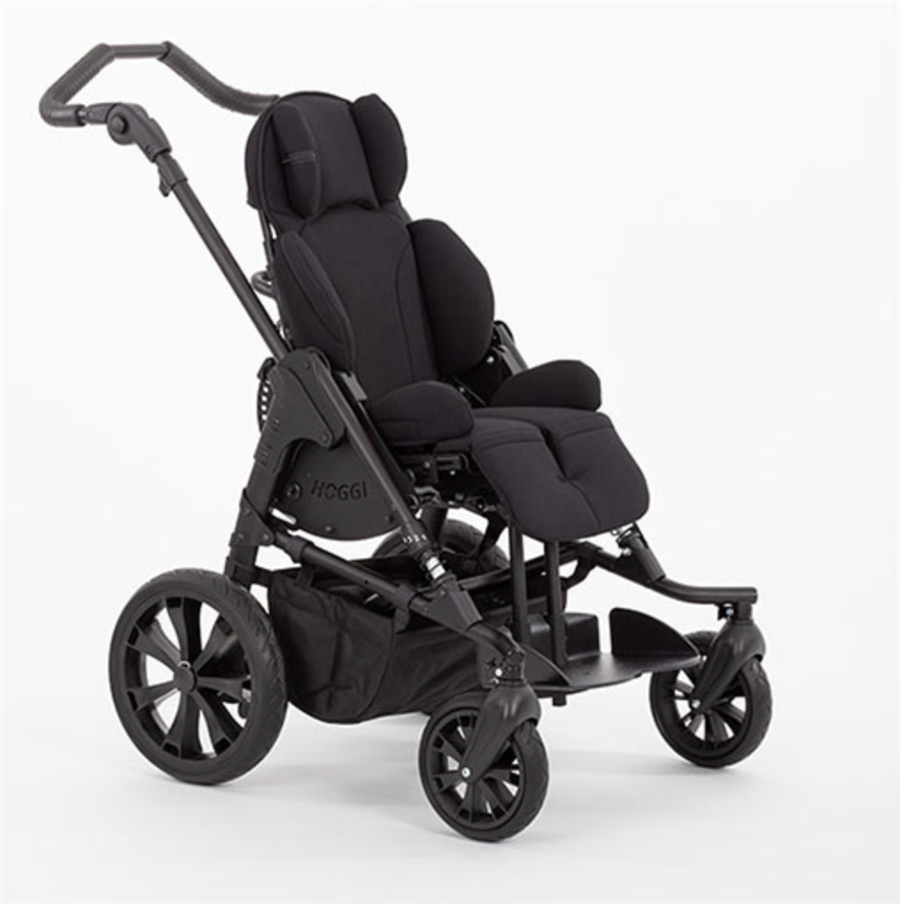 Hoggi Bingo Evolution Rehab Push Chair - Black