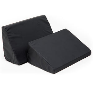 Inspired By Drive Spirit Spica Car Seat with Positioning Wedges|Side view of Spica car seat without positioning wedges|Inspired By Drive Spirit Spica Car Seat without Positioning wedges|Closeup of two positioning wedges for Spica Car Seat by Inspired by Drive|Closeup of buckle closure for Spica Car Seat|Two memory foam positioning wedges come standard with Spica Car seat|Memory Foam padding throughout entire Spica Car Seat by Inspired By Drive