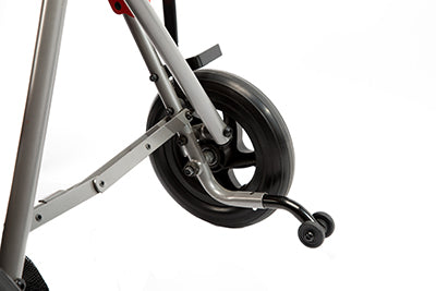 Optional Anti Tippers help to maneuver over difficult thresholds