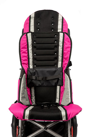Optional lateral supports shown with Headrest extension option