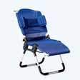 Manatee (shown in blue) with included headrest and lap belt