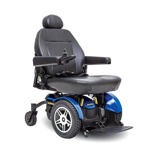 Pride Mobility Jazzy Elite 14 - Red|Pride Mobility Jazzy Elite 14 - Blue|Pride Mobility Jazzy Elite 14 - 14 inch tires|Pride Mobility Jazzy Elite 14 - Color Through Shroud|Pride Mobility Jazzy Elite 14 - Performance Electronics|Pride Mobility Jazzy Elite 14 - Easy Access Free Wheels|Pride Mobility Jazzy Elite 14 - Rear Basket|Pride Mobility Jazzy Elite 14 - Saddle Bag|Pride Mobility Jazzy Elite 14 - Cup Holder|Pride Mobility Jazzy Elite 14 - Weather Cover