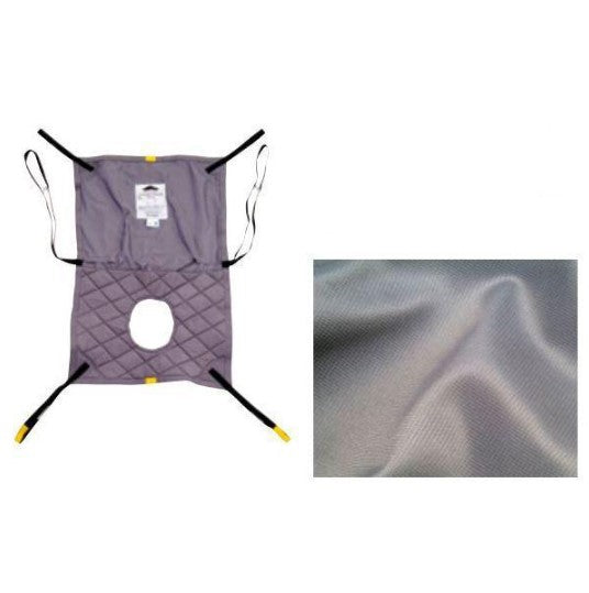 Joerns Hoyer Long Seat Polyester Sling with Commode Opening|Joerns Hoyer Long Seat Polyester Sling with Commode Opening