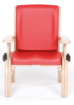 Smirthwaite Juni Pediatric Adjustable Chair in red