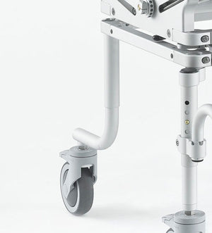 Optional 90 Degree bent legs come with 5" locking casters