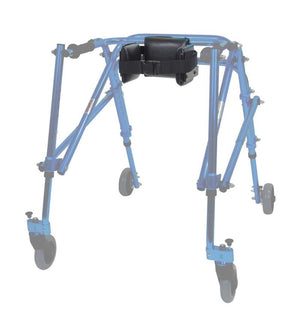 Optional Pelvic Stabilizer provides stability for better ambulation