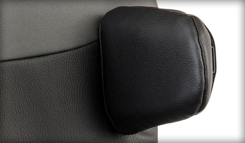 Optional laterals for flat headrest