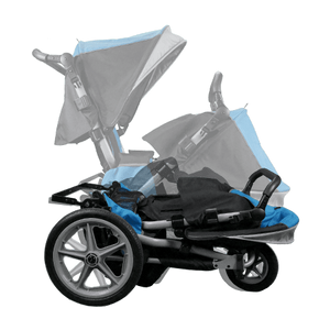 Leggero Dyno 3-Wheel Tilt Stroller is easy to fold for storage