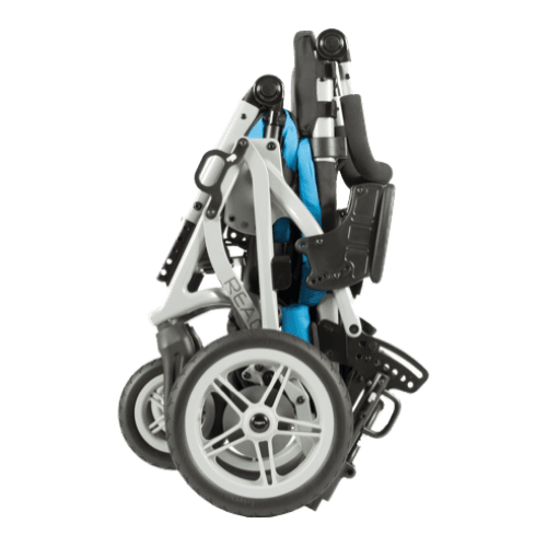 Leggero Reach is transit ready and folds easily for travel and storage
