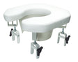 Lumex Multi-Position Open Padded Raised Toilet Seat