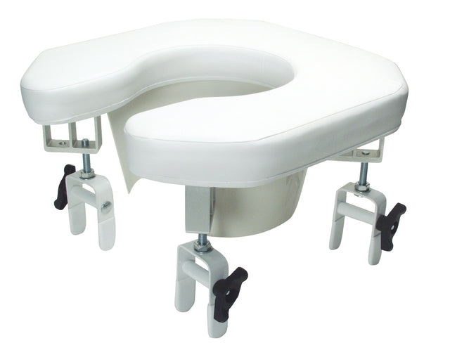 Lumex Multi-Position Open Padded Raised Toilet Seat